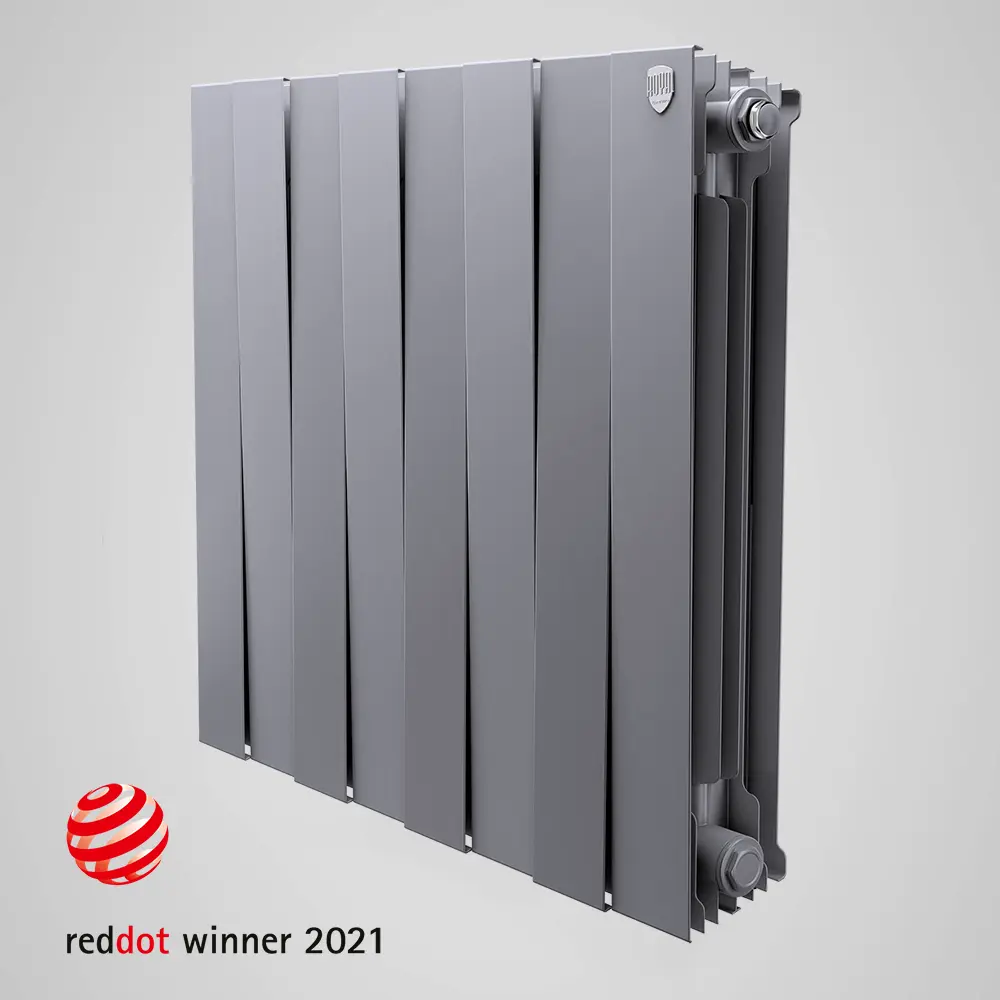 Радиатор Royal Thermo PianoForte 300 /Silver Satin - 8 секц. VDR
